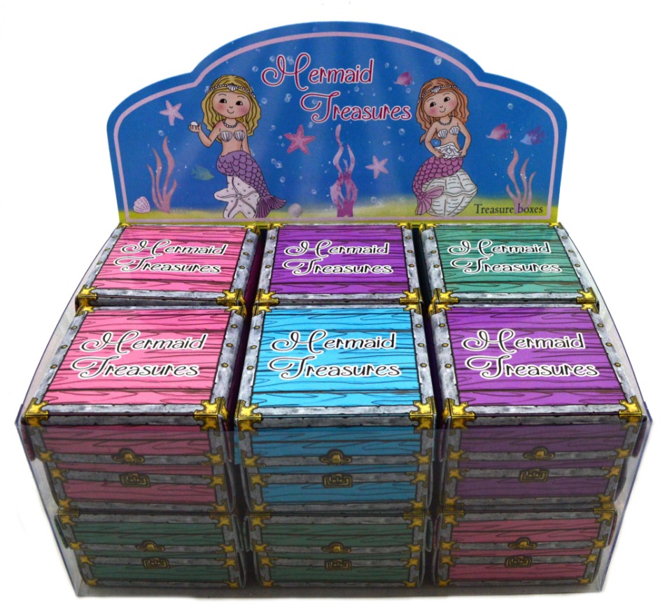 Enchanted Garden - Mermaid Treasure Box (Assorted Designs)