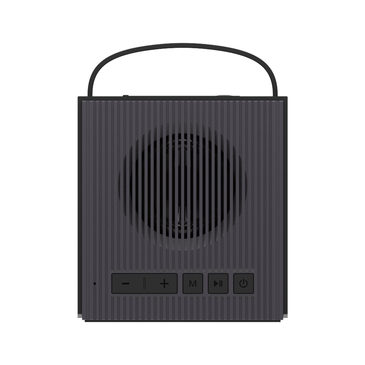 Creative Chrono Wireless Bluetooth Speaker and FM radio clock - Black