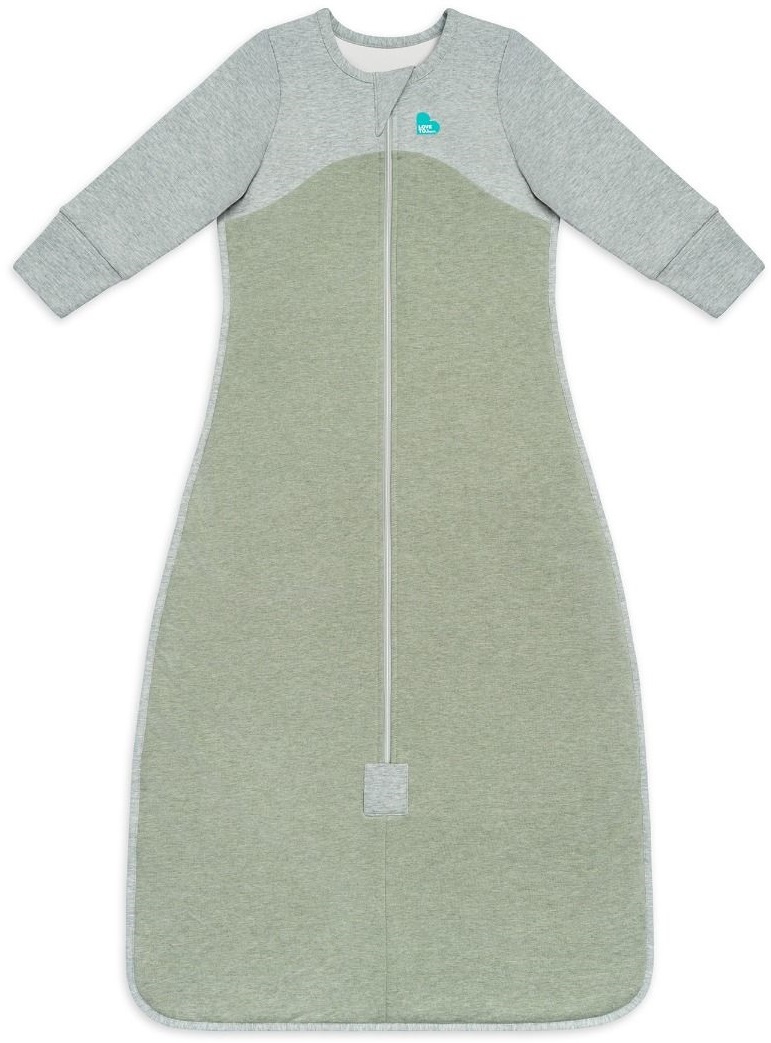 Buy Love to Dream Sleep Bag Organic Long Sleeve 1.0 TOG Olive (Large