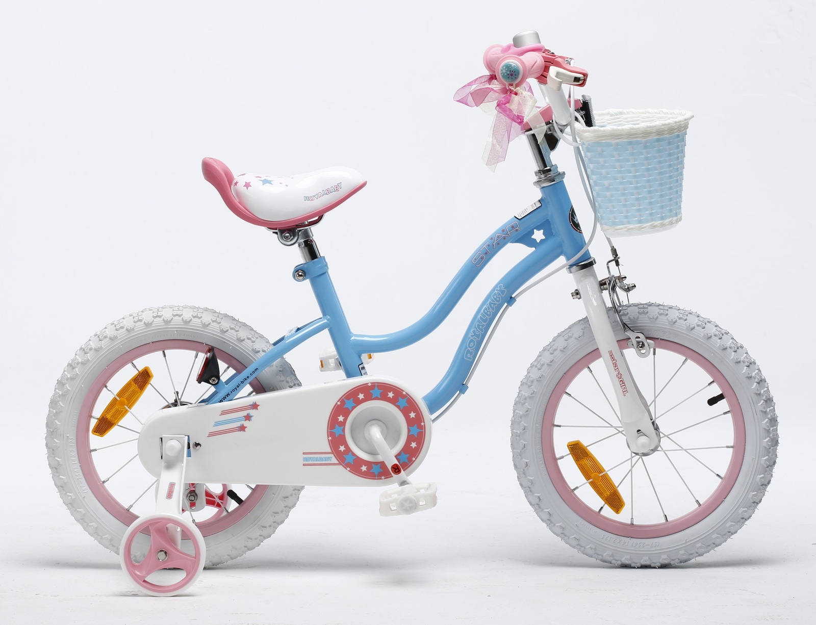 RoyalBaby: Star Girl G-1 - 12" Bike (Blue) image