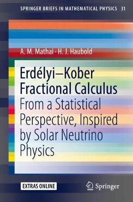Erdelyi-Kober Fractional Calculus by A.M. Mathai image