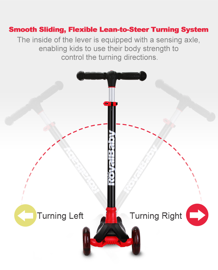 RoyalBaby: Basic Adjustable Scooter - Dazzler image