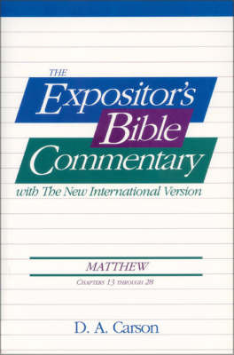 Matthew: v. 2 by D.A. Carson image