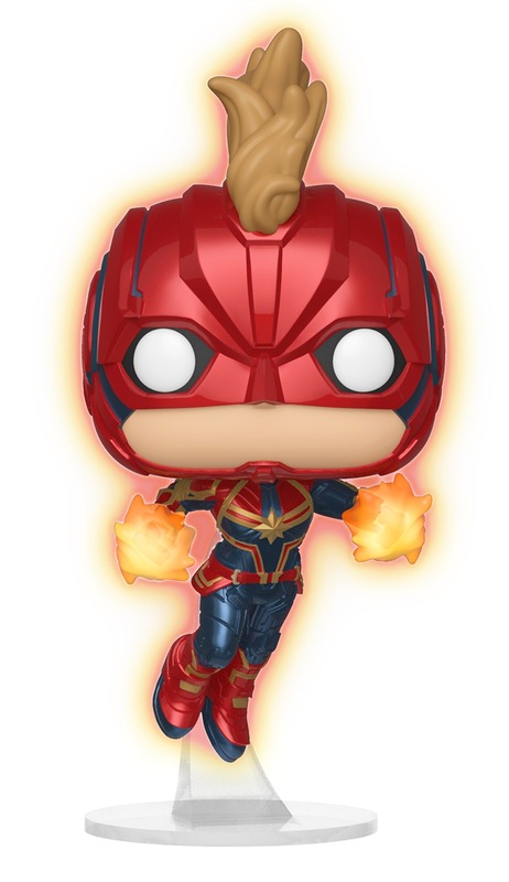 captain marvel pop figure