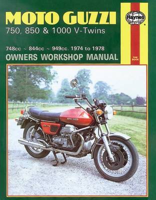 Moto Guzzi 750, 850 & 1000 V-Twins (74 - 78) by Haynes Publishing image