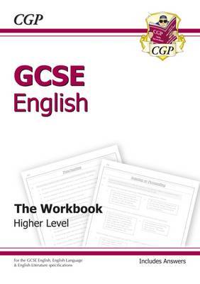 GCSE English Workbook (Including Answers) (A*-G Course) by CGP Books image