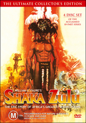Shaka Zulu - The Ultimate Collector's Edition (4 Disc Set) on DVD Shaka Zulu - The Ultimate Collector's Edition (4 Disc Set) on DVD
