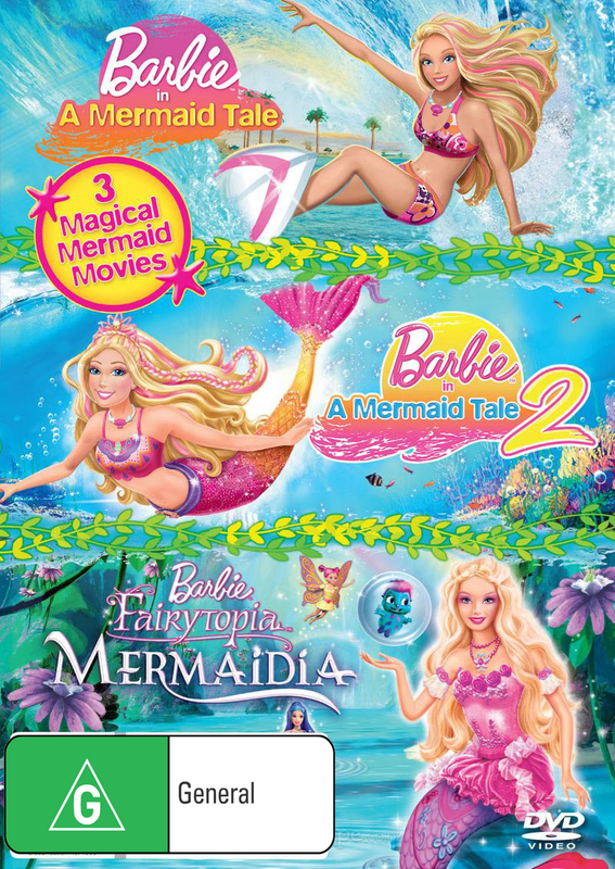 Barbie In A Mermaid's Tale / Barbie In A Mermaid's Tale 2 / Barbie - Mermadia on DVD