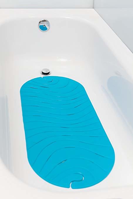 Boon Ripple Bath Mat - Blue image