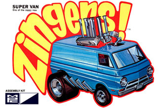 MPC Zingers Super Van 1/32 Model Kit image