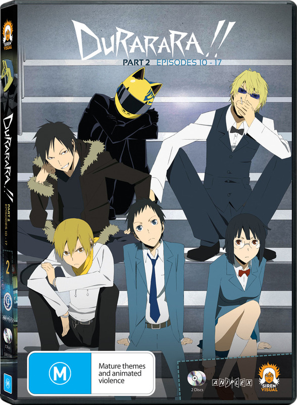 Durarara!! - Part Two (2 Disc Set) on DVD