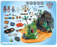 playmobil pirate adventure island