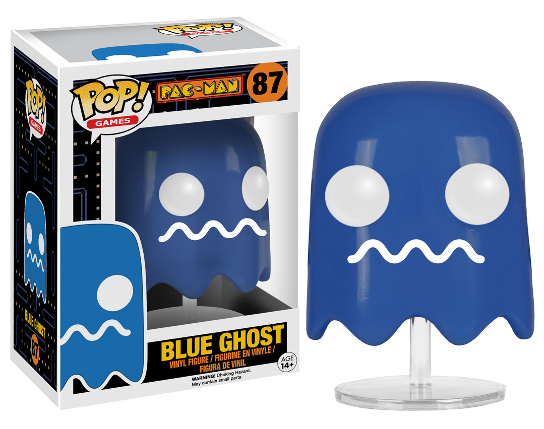 Pac-Man - Blue Ghost Pop! Vinyl Figure image