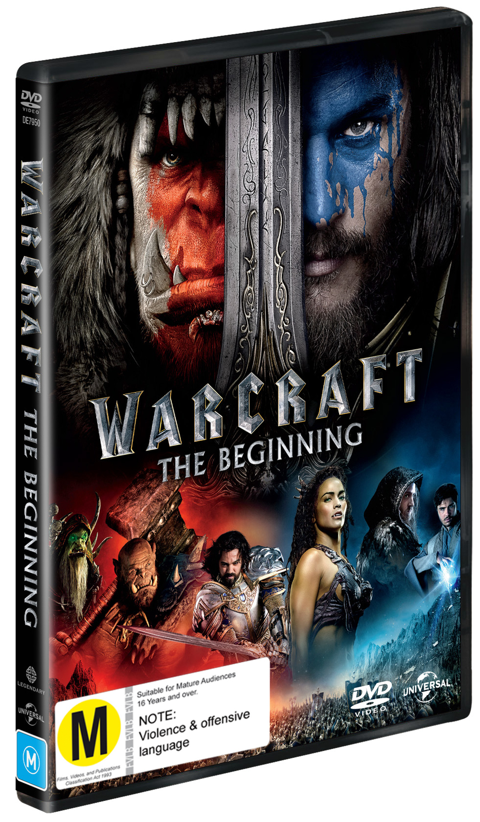 Warcraft: The Beginning on DVD image