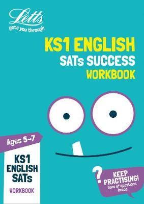 KS1 English SATs Practice Workbook by Letts KS1 image