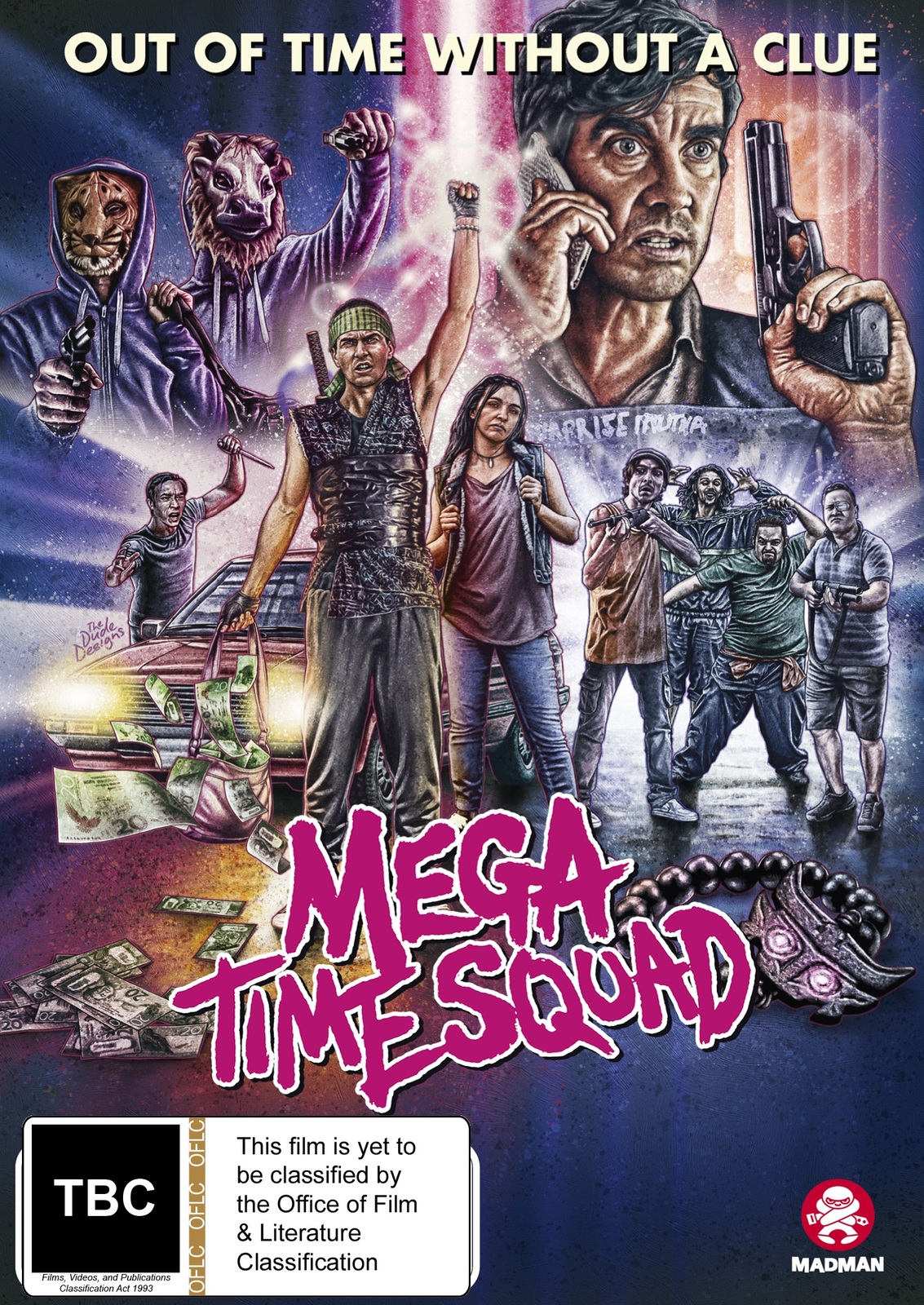 Mega Time Squad on DVD image