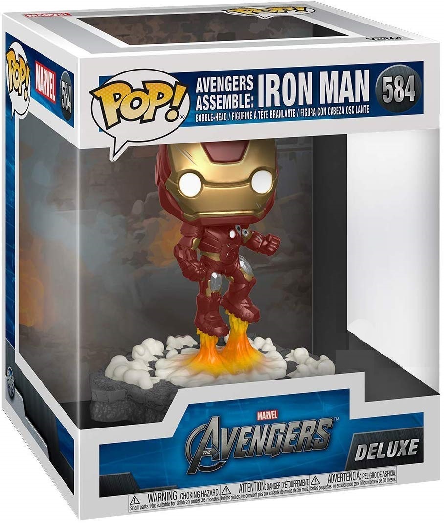 Marvel: Avengers Assemble - Iron Man Pop! Deluxe Figure image