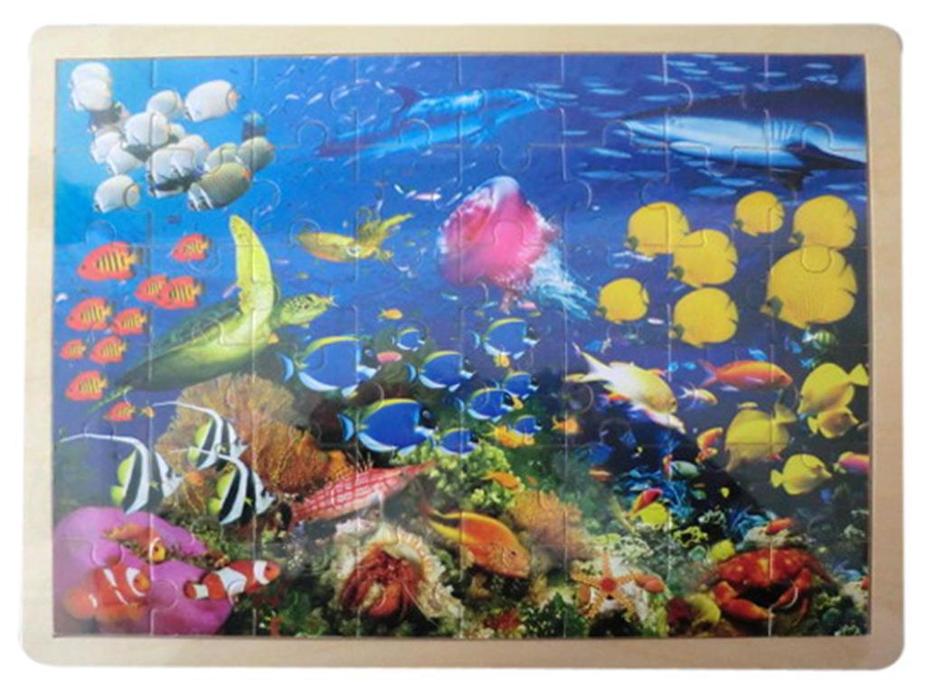 Fun Factory: Wooden Puzzle - Sealife image