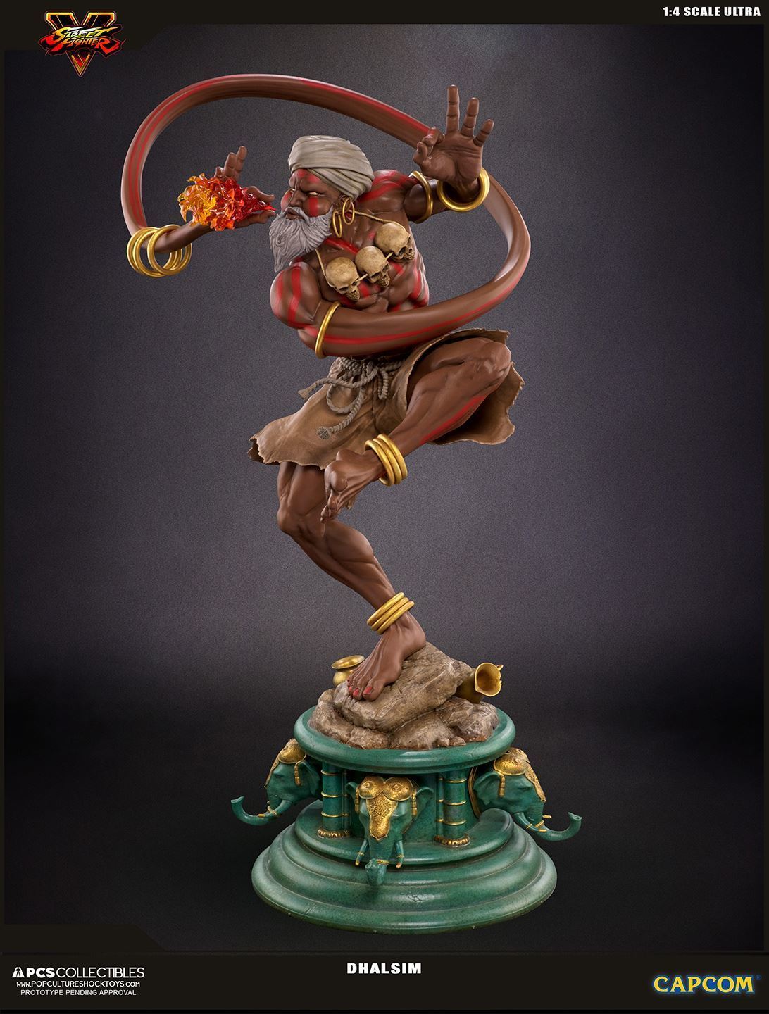 Streetfighter V - Dhalsim 1:4 Scale Statue