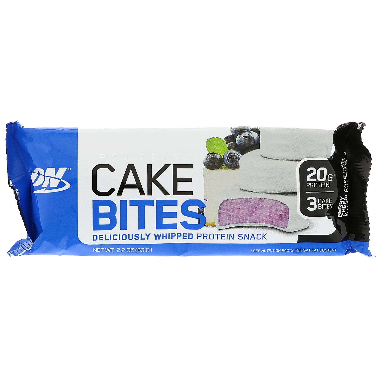 Optimum Nutrition Cake Bites - Blueberry Cheesecake (Single) image