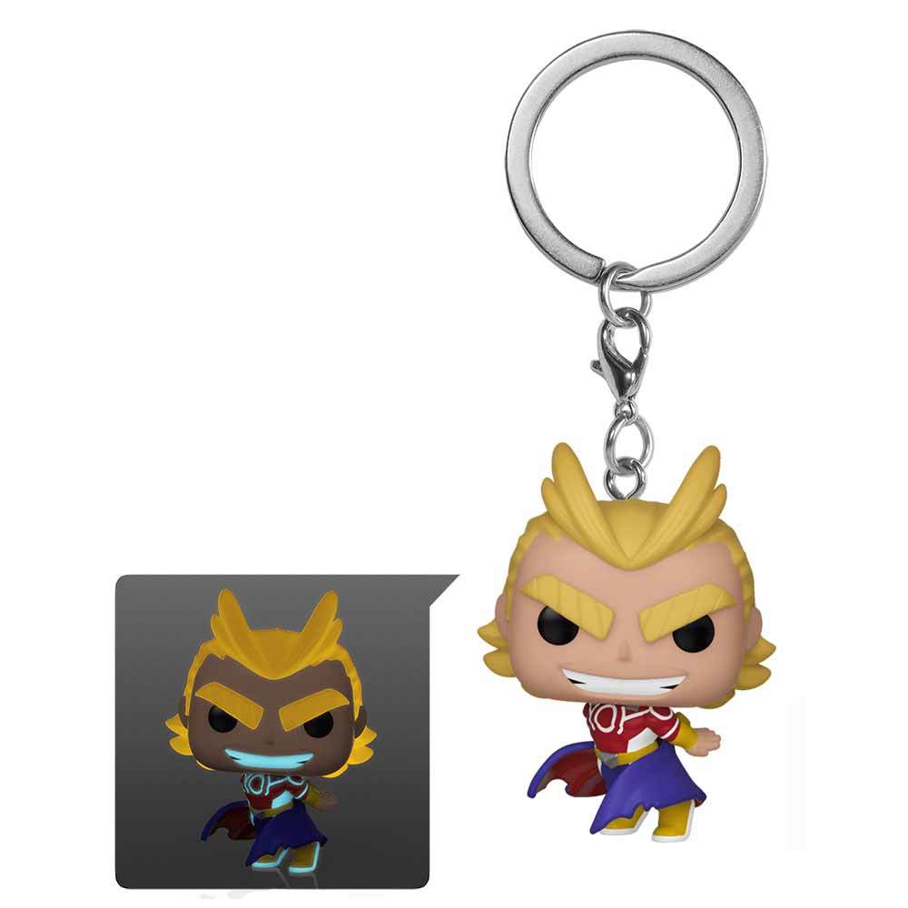 My Hero Academia - All Might Silver Age Glow Pocket Pop! Keychain image