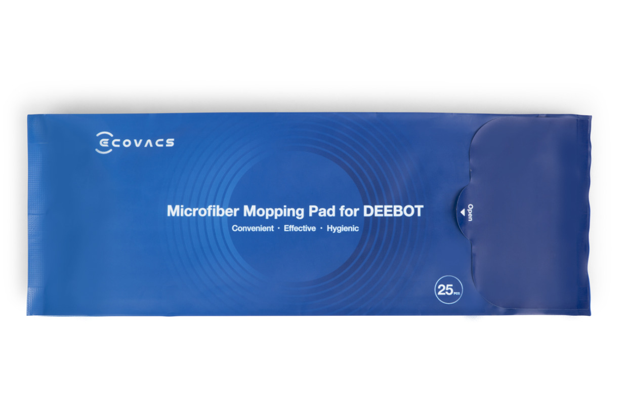 Ecovacs Microfibre Mopping Pads (25 Pack)