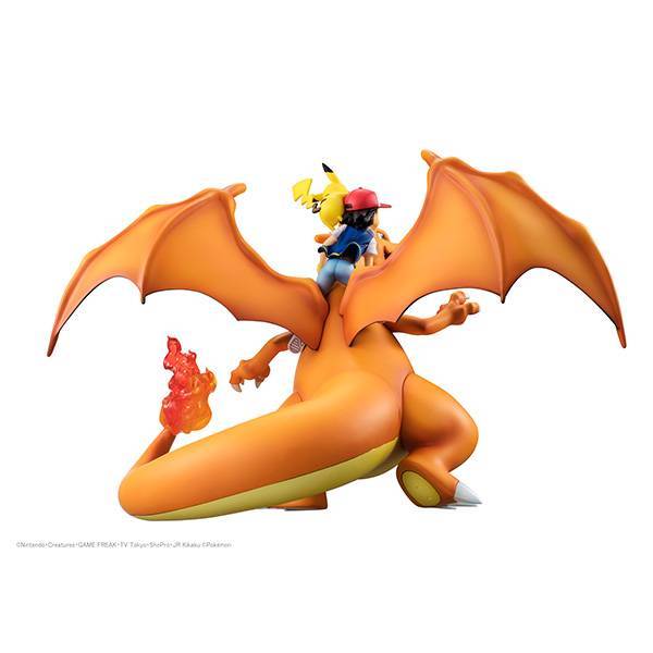 Pokemon: G.E.M. - Satoshi (Ash) & Pikachu & Charizard