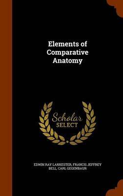 Elements of Comparative Anatomy on Hardback by Edwin Ray Lankester