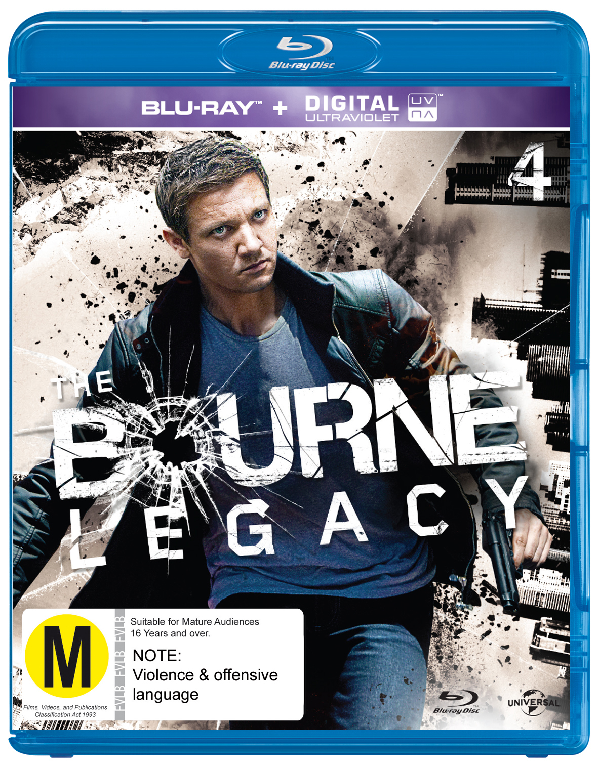 The Bourne Legacy on Blu-ray, UV image