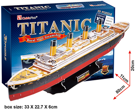 3D Puzzle Titanic Large