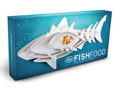 Fish Food Nesting Serving Plates - by Fred image