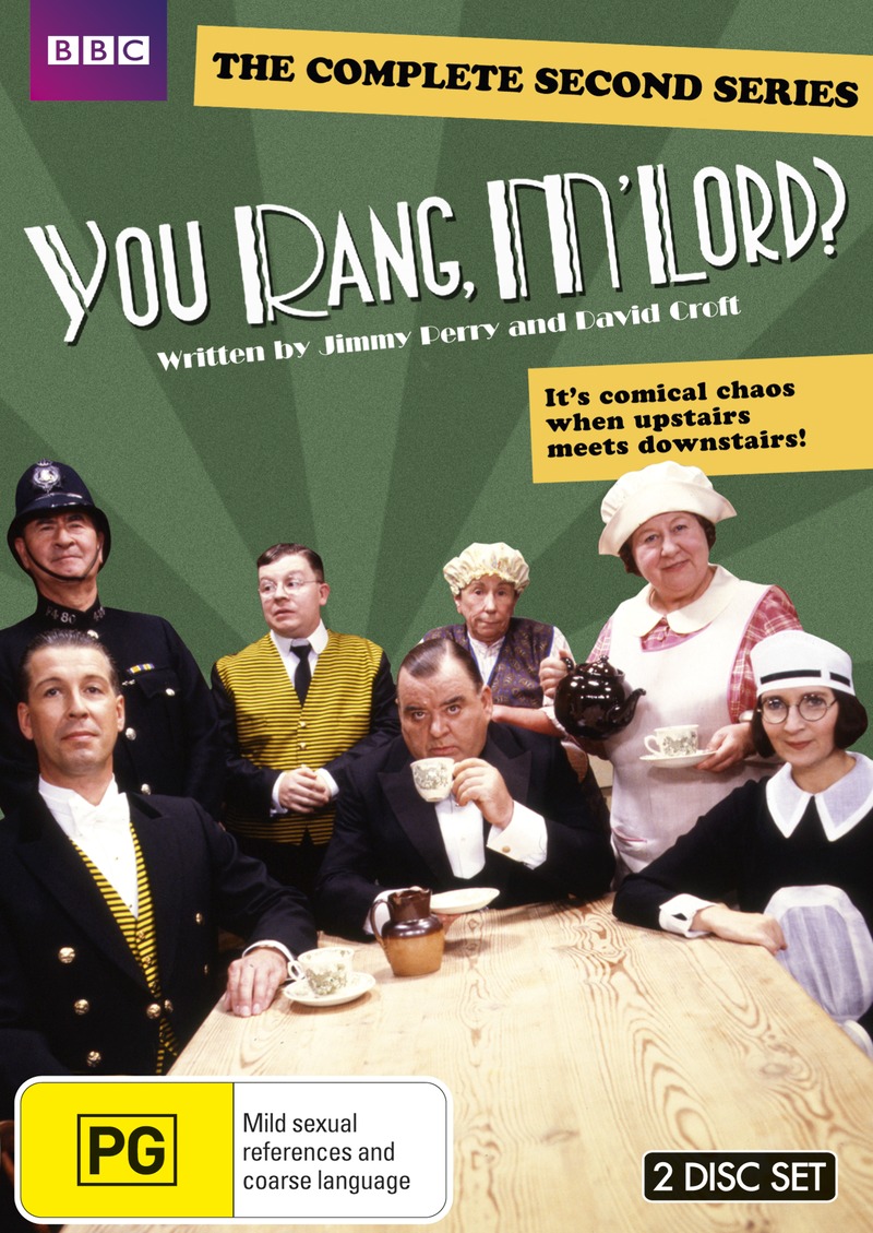 You Rang M'lord? - The Complete Second Series on DVD image