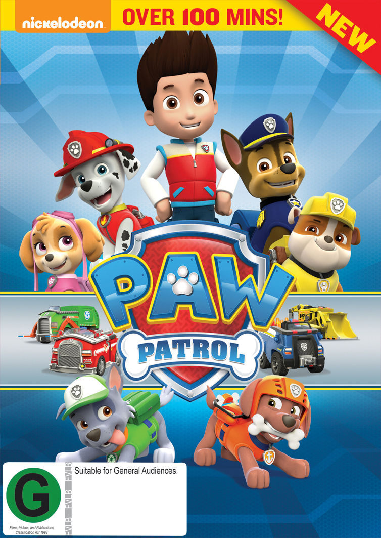 PAW Patrol on DVD image