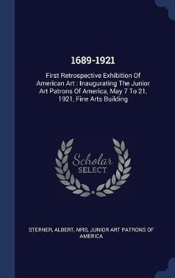 1689-1921 by Sterner Albert Mrs image