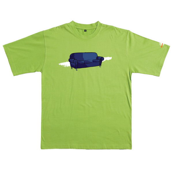 Couch - Tshirt (Lime) for image