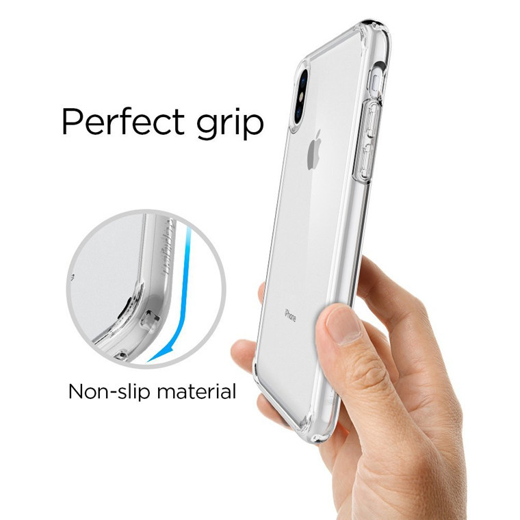 Spigen iPhone X/XS Ultra Hybrid Case Crystal Clear image