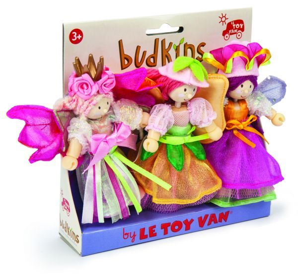 Le Toy Van: Budkins - Garden Fairies Set image