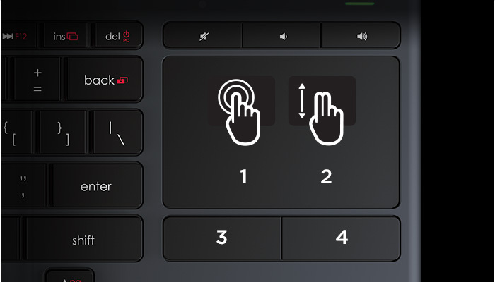 Logitech K830 Illuminated Living-Room Keyboard