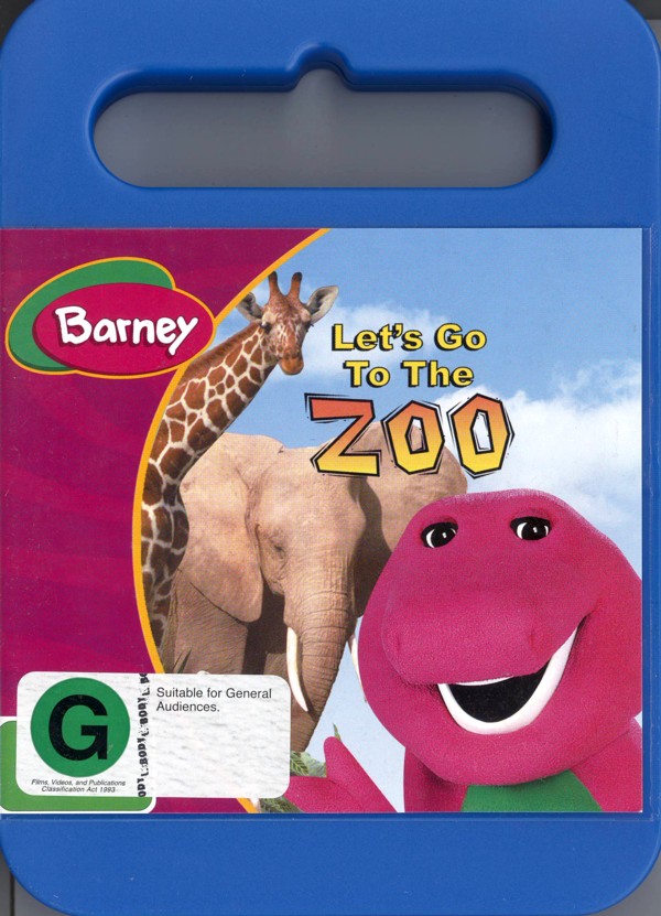 Barney: Let's Go To The Zoo on DVD image