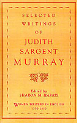 Selected Writings of Judith Sargent Murray by Judith Sargent Murray image
