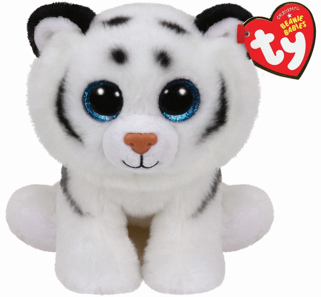 TY Beanie Babies: Tundra Tiger - Medium Plush