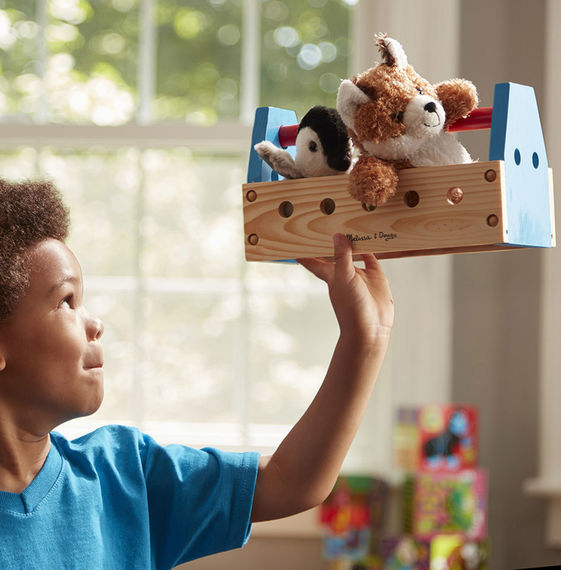 Melissa & Doug: Wooden Take-Along Tool Kit image