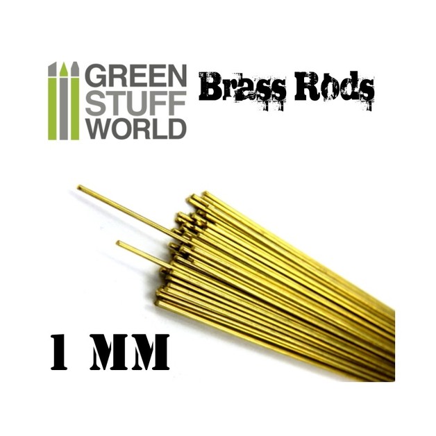 GSW Pinning Brass Rods (1mm) 5Pack at Mighty Ape NZ