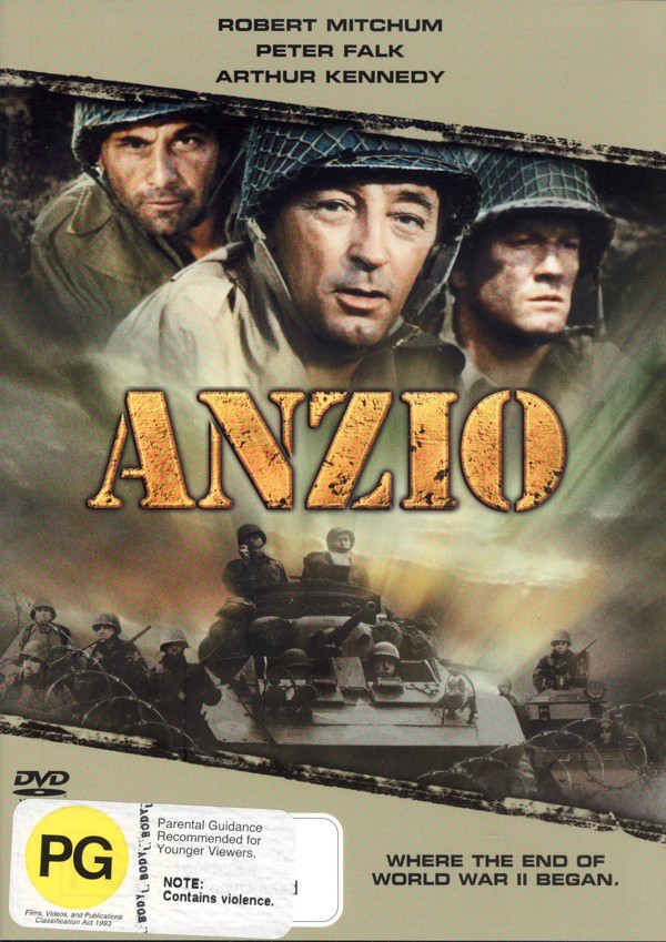 Anzio on DVD image