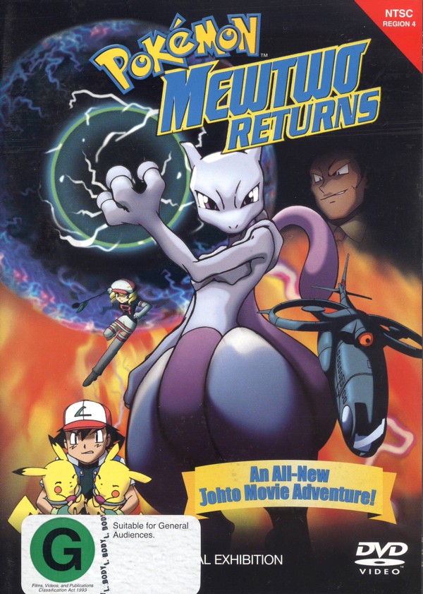 Pokemon: Mewtwo Returns (NTSC) on DVD image