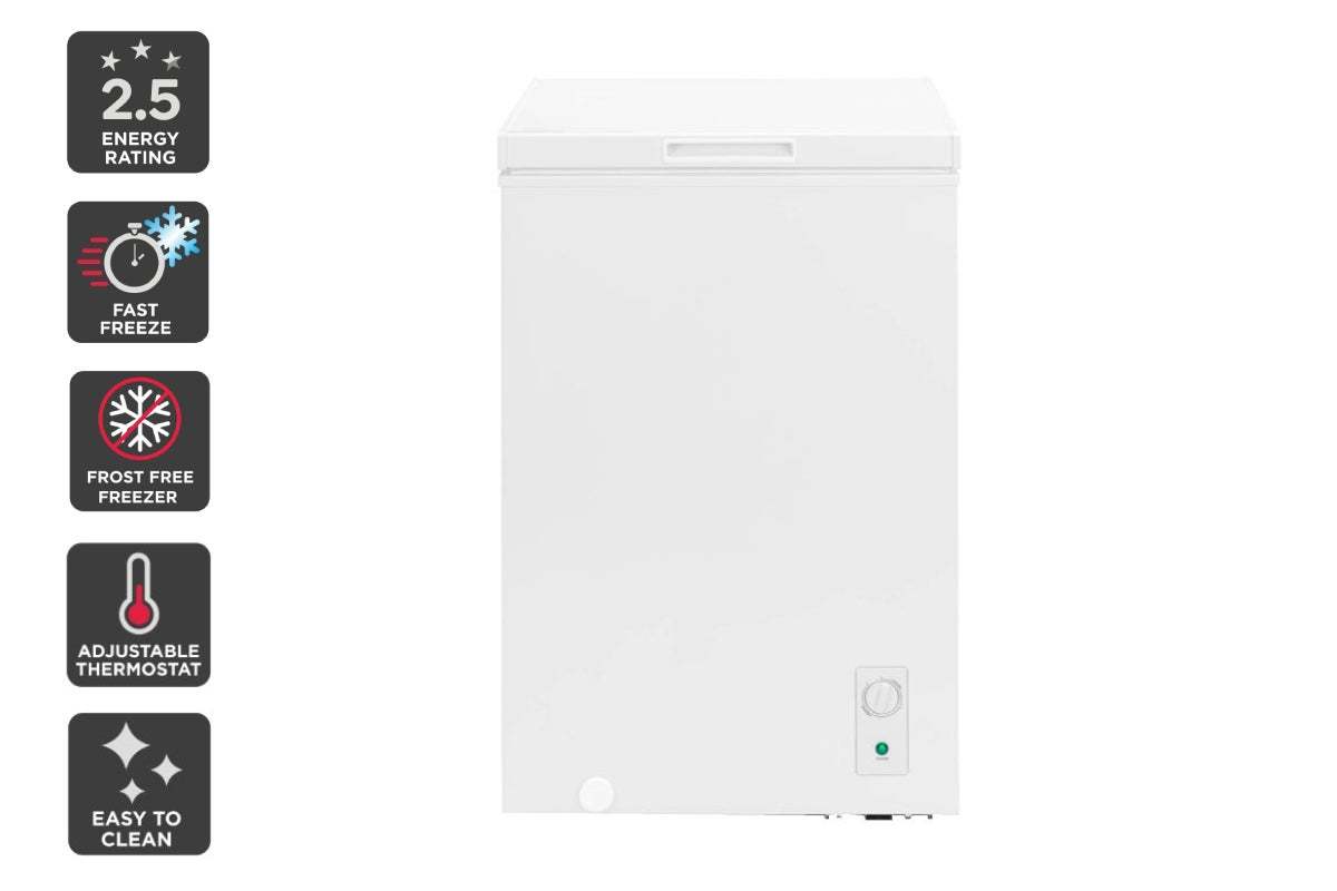 Buy Kogan 99L Chest Freezer (White) at Mighty Ape NZ