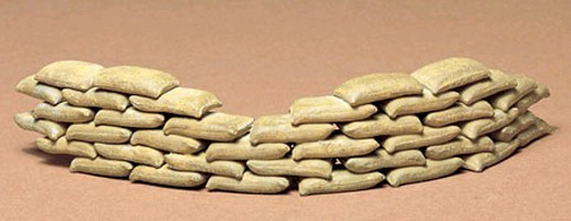 Tamiya Sand Bag Set 1:35 Model Kit image