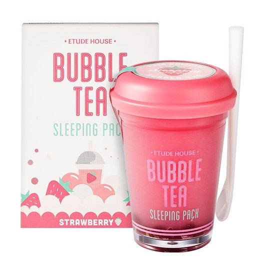 Etude House - Bubble Tea Sleeping Pack Strawberry (100G) image