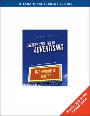 Creative Strategy in Advertising by Bonnie Drewniany image