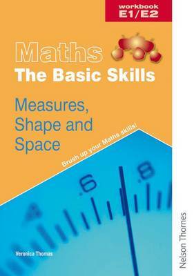 Maths the Basic Skills Measures, Shape & Space Workbook E1/E2 by Bridget Phillips image